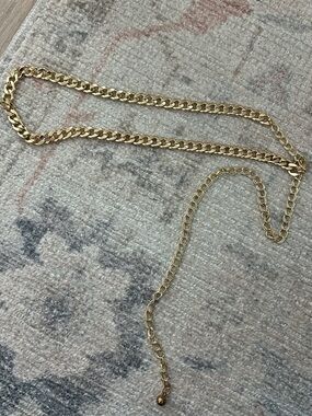 Adjustable Gold Chain Waist Belt for Women